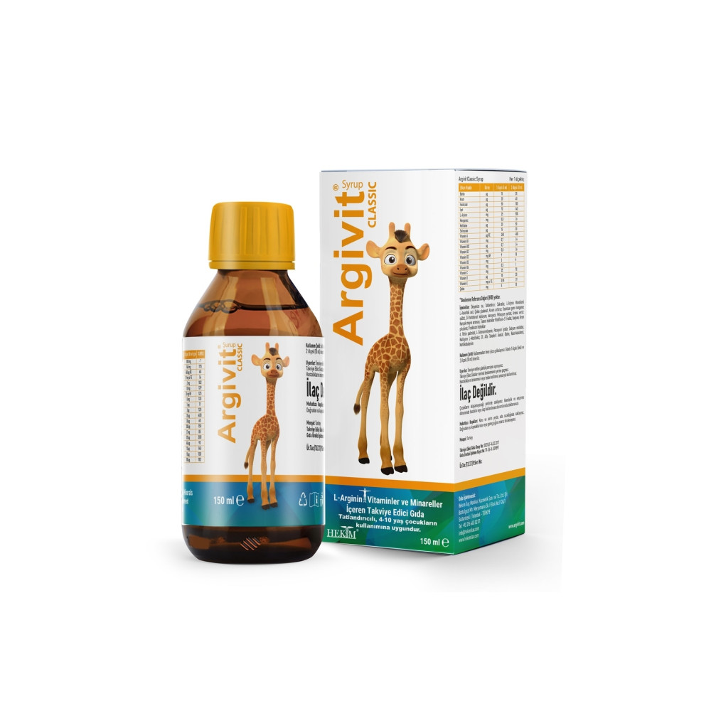 Argivit Multivitamin 150 Ml Şurup Sağlık / Diyet Fiyatı