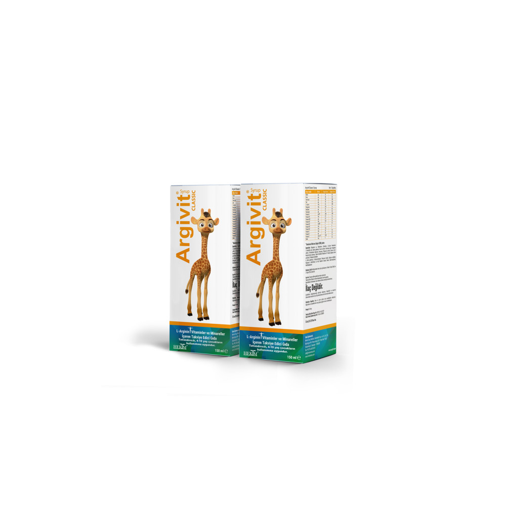 Argivit Multivitamin 150ml Şurup 2 Adet Sağlık / Diyet Fiyatı