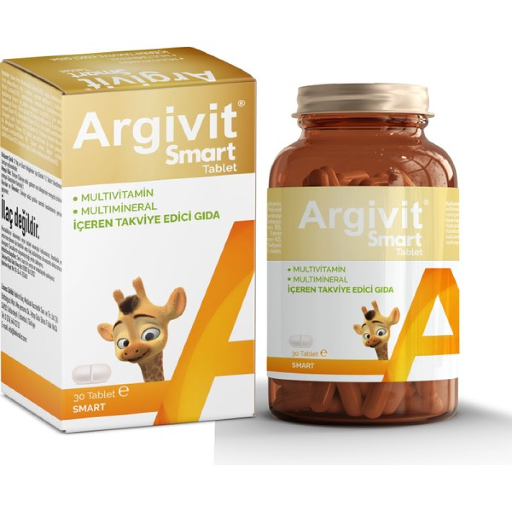 Argivit Smart 30 Tablet Sporcu Besinleri Fiyatı