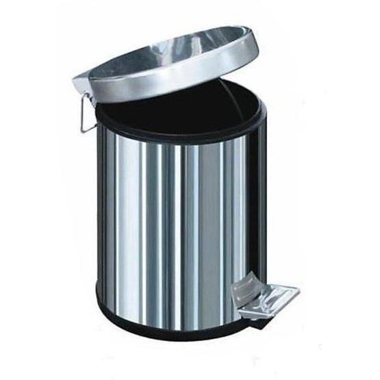 Arı Metal 3 lt Paslanmaz Pedallı Çöp Kovası