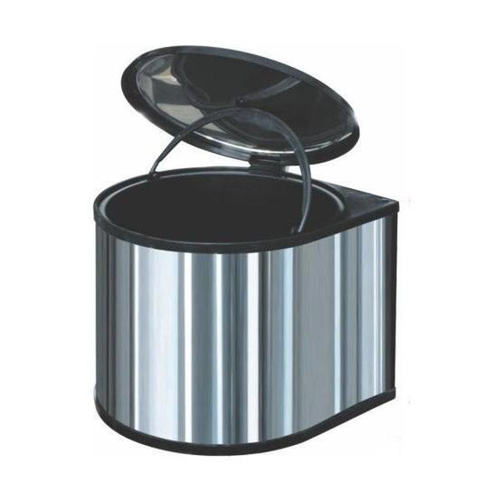 Arı Metal Dolap İçi Krom Çöp Kovası