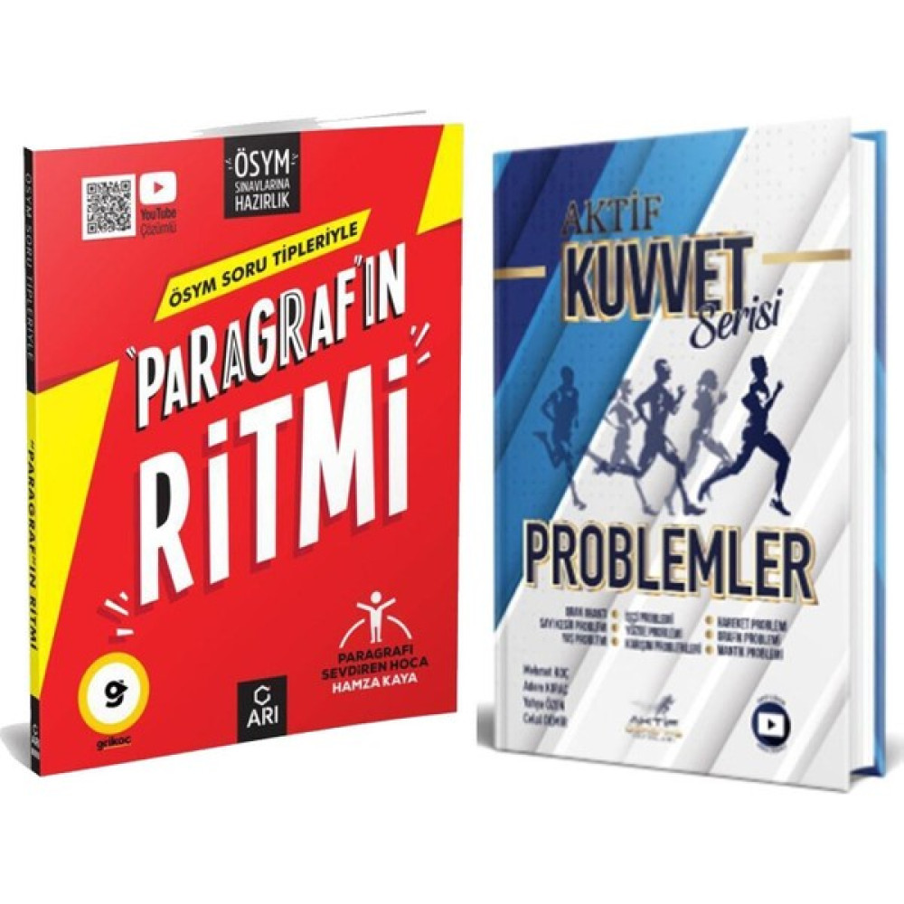 Arı Paragrafın Ritmi ve Aktif Ögrenme Problemler Soru Bankası 2 Kitap Set Temel Yeterlilik Testi (TYT) Fiyatı