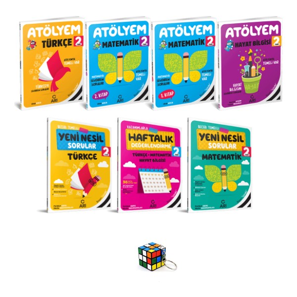 Arı Yayıncılık 2. Sınıf Atölyem Set (7 Kitap) Diğer Fiyatı