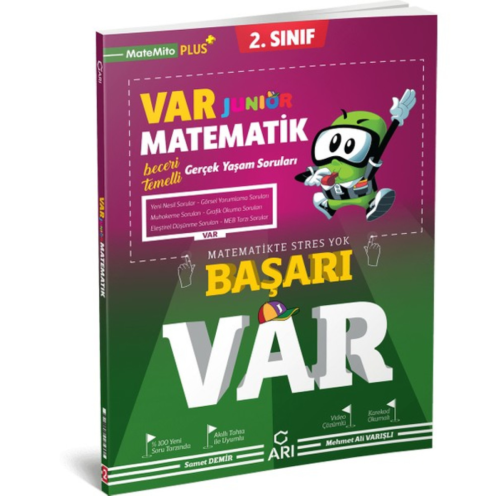 Arı Yayıncılık 2 Sınıf Var Junior Matematik Matematik Fiyatı