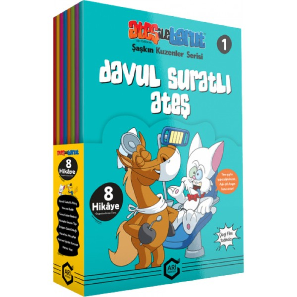 Arı Yayıncılık 2 ve 3 Sınıf Ateş ile Barut Hikaye Seti Kaynak Kitapları Fiyatı