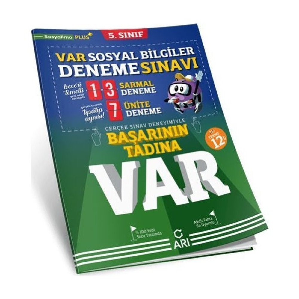 Arı Yayıncılık 5 Sınıf Var Sosyal Deneme Sosyal Bilgiler Fiyatı