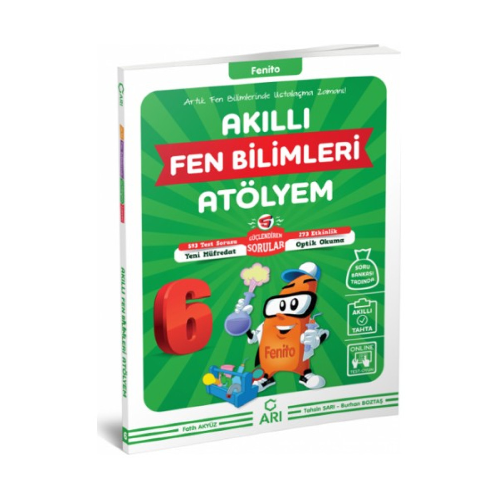 Arı Yayıncılık 6. Sınıf Fen Atölyem Fen - Bilişim ve Teknoloji Fiyatı