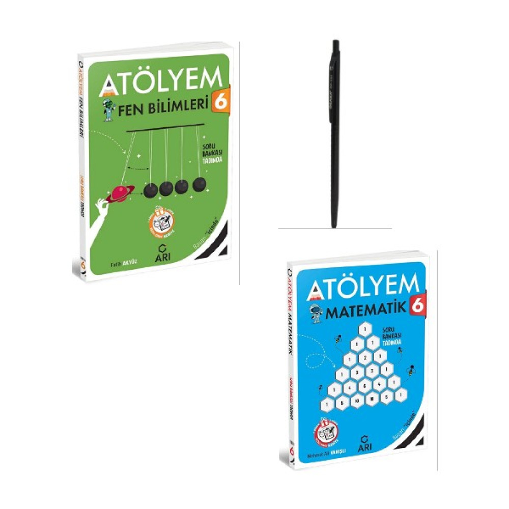 Arı Yayıncılık 6. Sınıf Matematik - Fen Bilimleri Atölyem Kaynak Kitapları Fiyatı