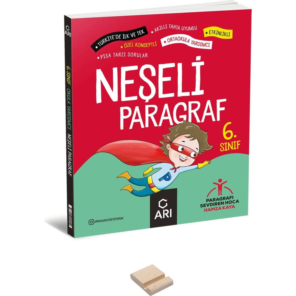 Arı Yayıncılık 6. Sınıf Neşeli Paragraf ve Telefon Standı Diğer Fiyatı