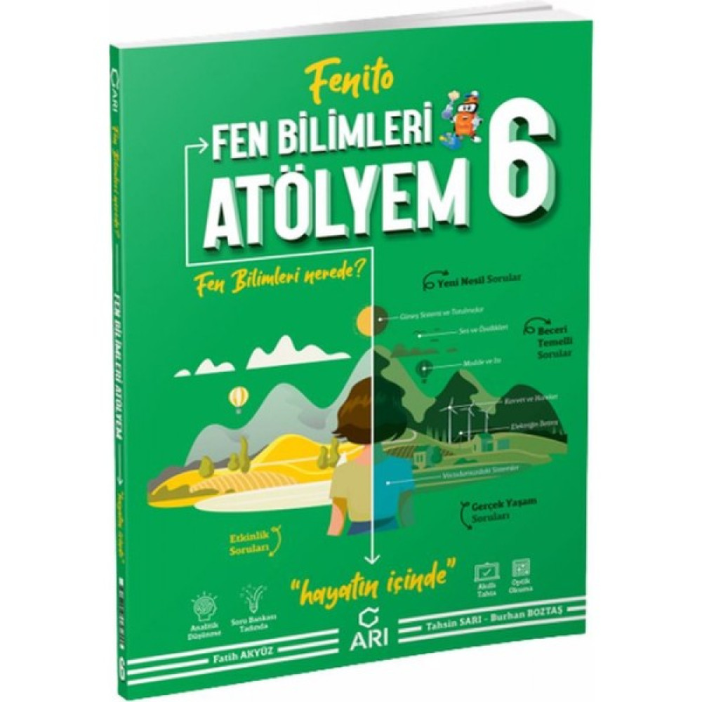 Arı Yayıncılık 6.sınıf Fenito Fen Bilimleri Atölyem Fen - Bilişim ve Teknoloji Fiyatı