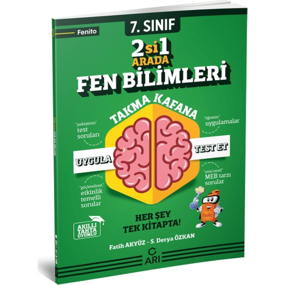 Arı Yayıncılık 7. Sınıf Fenito 2’si 1 Arada Fen Bilimleri Fen - Bilişim ve Teknoloji Fiyatı