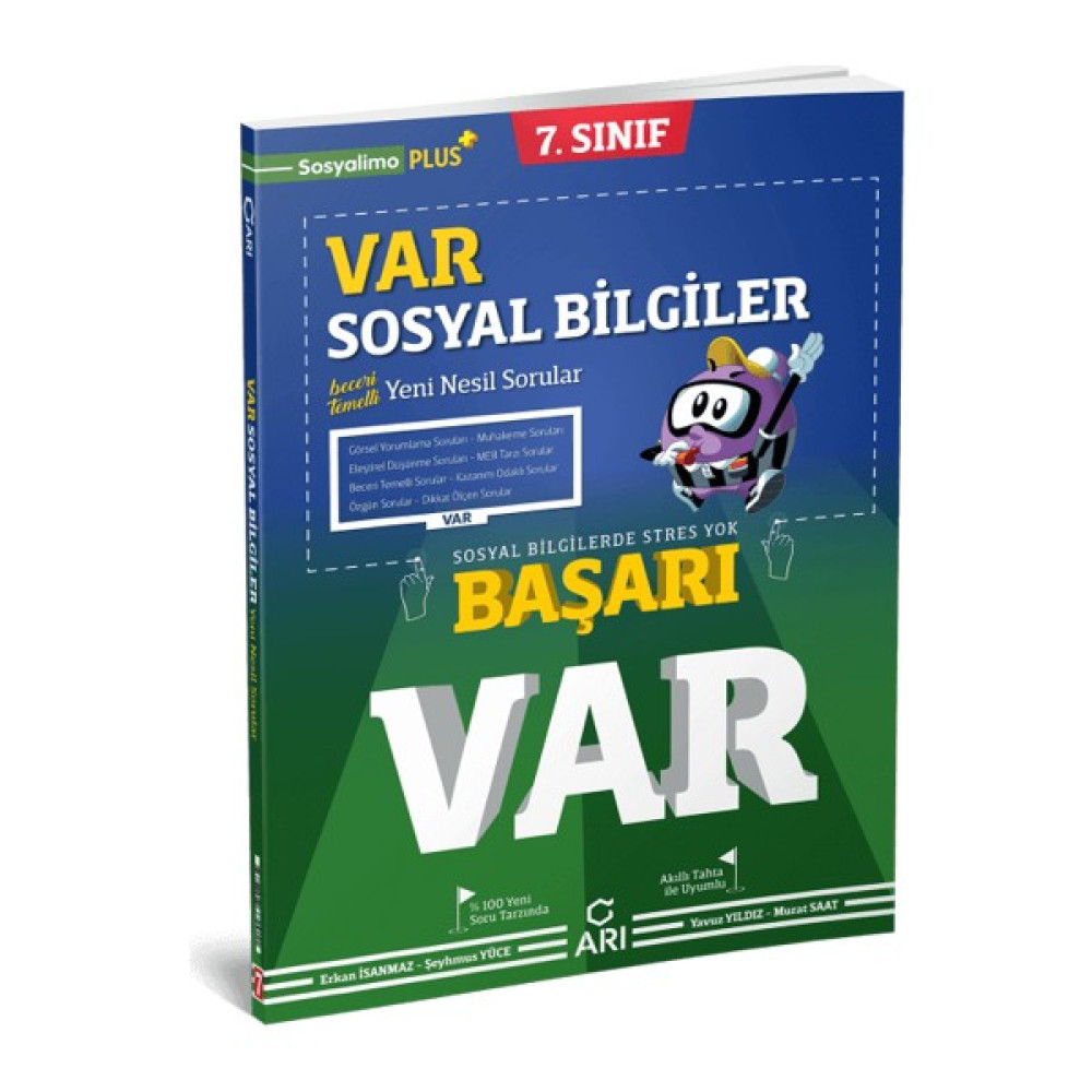 Arı Yayıncılık 7 Sınıf Var Sosyal Bilgiler Soru Bankası Sosyal Bilgiler Fiyatı