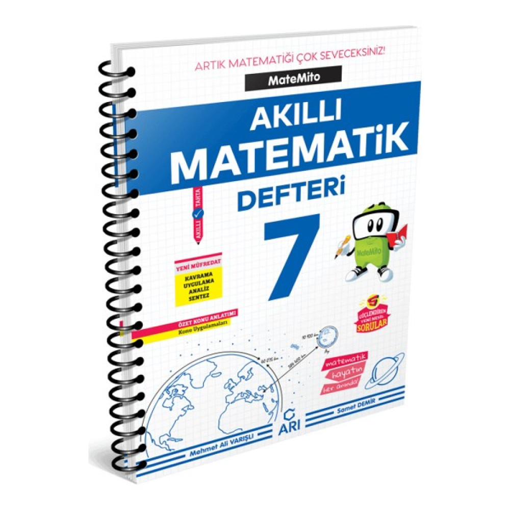 Arı Yayıncılık 7.Sınıf Matematik Defteri Matematik Fiyatı
