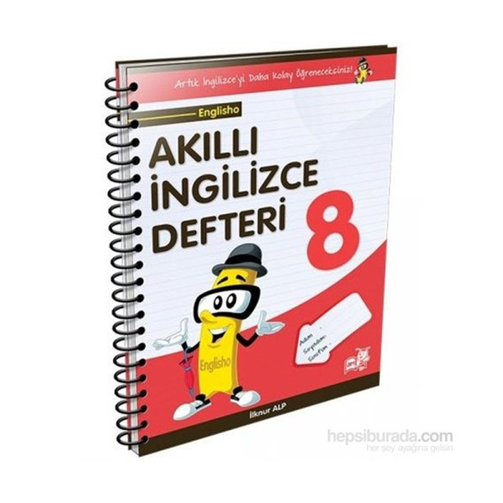 Arı Yayıncılık 8. Sınıf Englisho Akıllı İngilizce Defteri Yabancı Dil Kitapları Fiyatı
