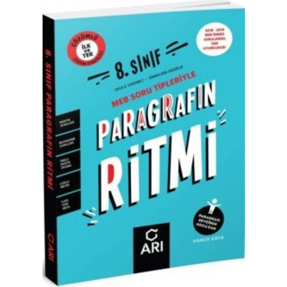 Arı Yayıncılık 8. Sınıf Paragrafın Ritmi Tüm Dersler Fiyatı
