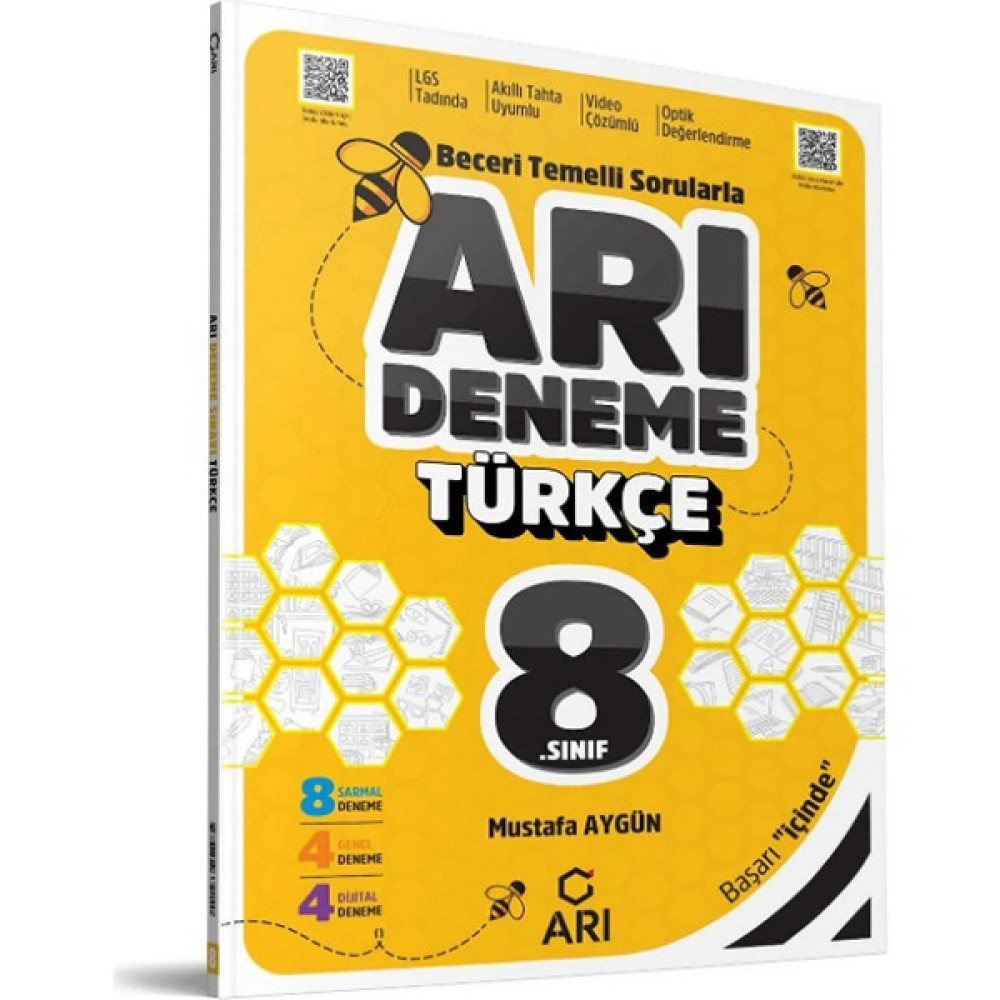 Arı Yayıncılık 8.Sınıf Türkçe Deneme Türkçe Fiyatı