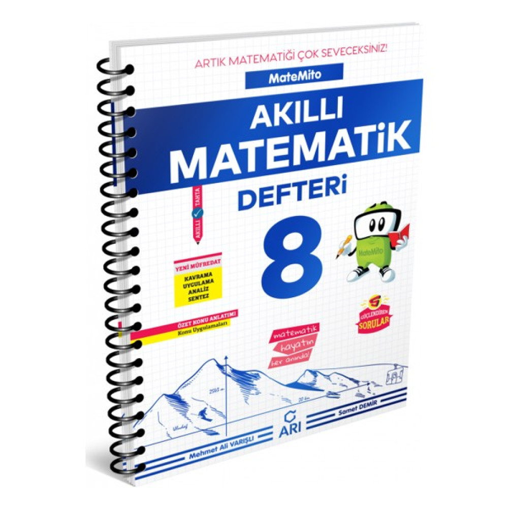 Arı Yayıncılık Akıllı Matematik Defteri 8. Sınıf Matematik Fiyatı