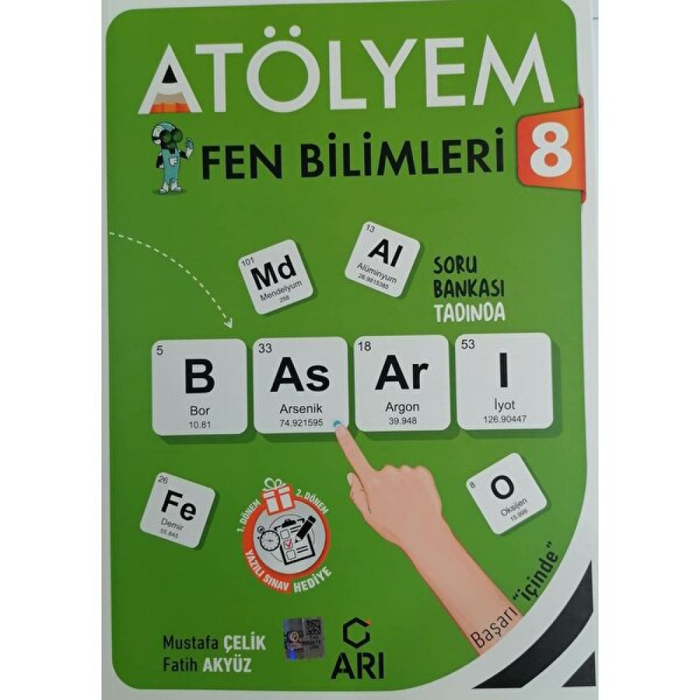 Arı Yayıncılık Arı 8.sınıf Lgs Atölyem Fen Bilimleri Soru Bankası- Aryn Tüm Dersler Fiyatı