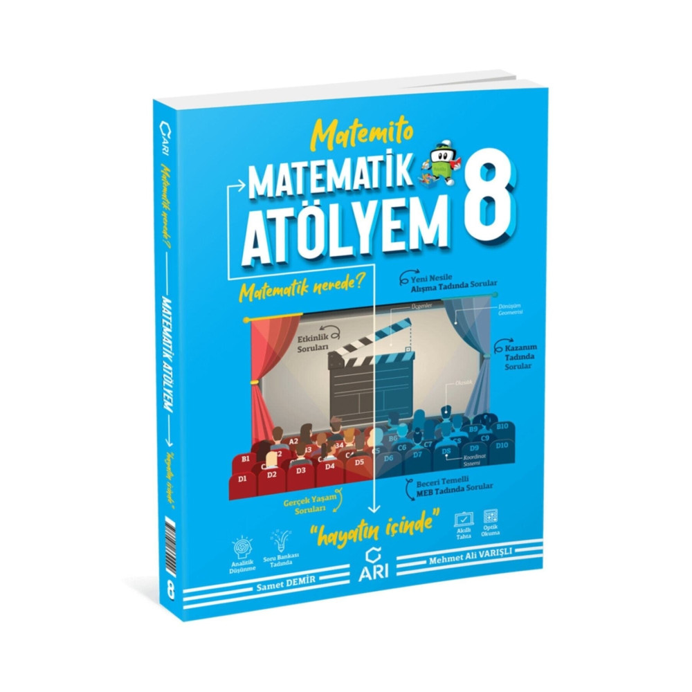 Arı Yayıncılık Arı Yayınları 8. Sınıf Matemito Matematik Atölyem 2024 Yardımcı Kitaplar Fiyatı