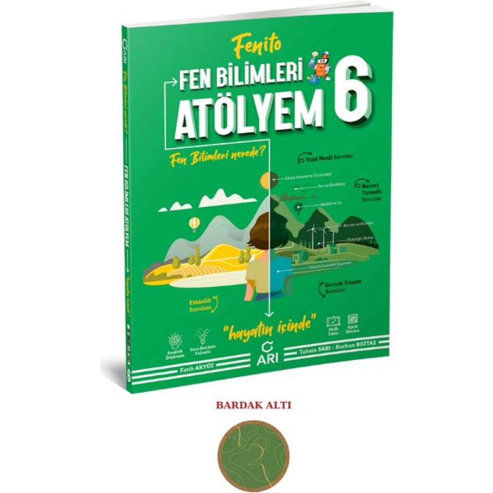 Arı Yayıncılık Arı Yayınları Fenito Fen Bilimleri Atölyem 6. Sınıf Tüm Dersler Fiyatı