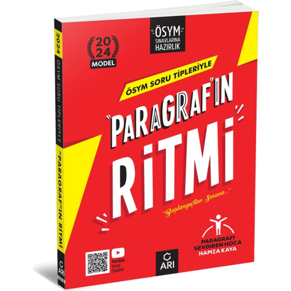 Arı Yayıncılık ÖSYM Soru Tipleriyle Paragrafın Ritmi Temel Yeterlilik Testi (TYT) Fiyatı
