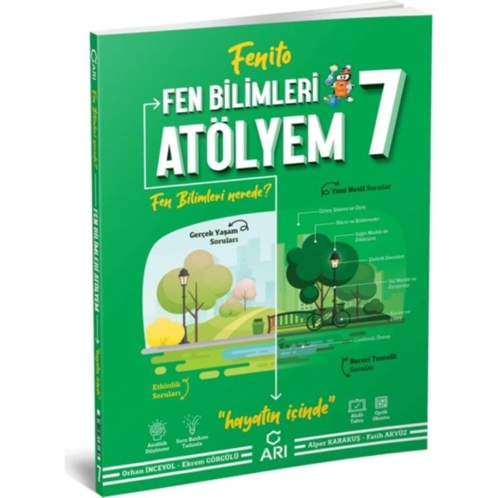 Arı Yayınları 7. Sınıf Fen Bilimleri Atölyem Fen - Bilişim ve Teknoloji Fiyatı