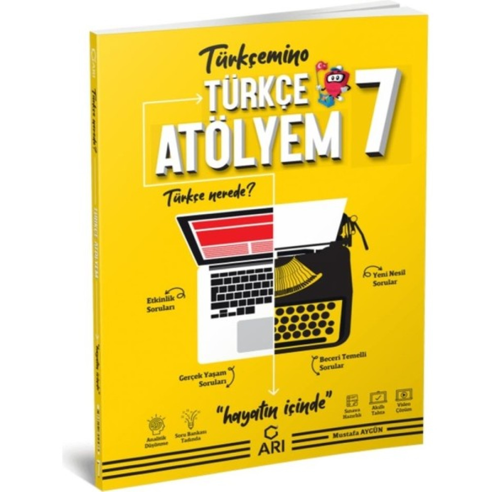 Arı Yayınları 7. Sınıf Türkçe Atölyem Türkçe Fiyatı