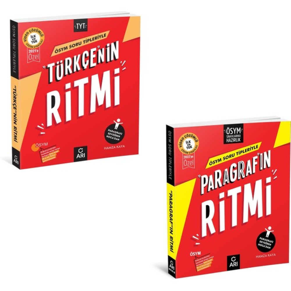 Arı Yayınları TYT Türkçe + Paragraf Ritmi Seti Yeni 2022 Temel Yeterlilik Testi (TYT) Fiyatı