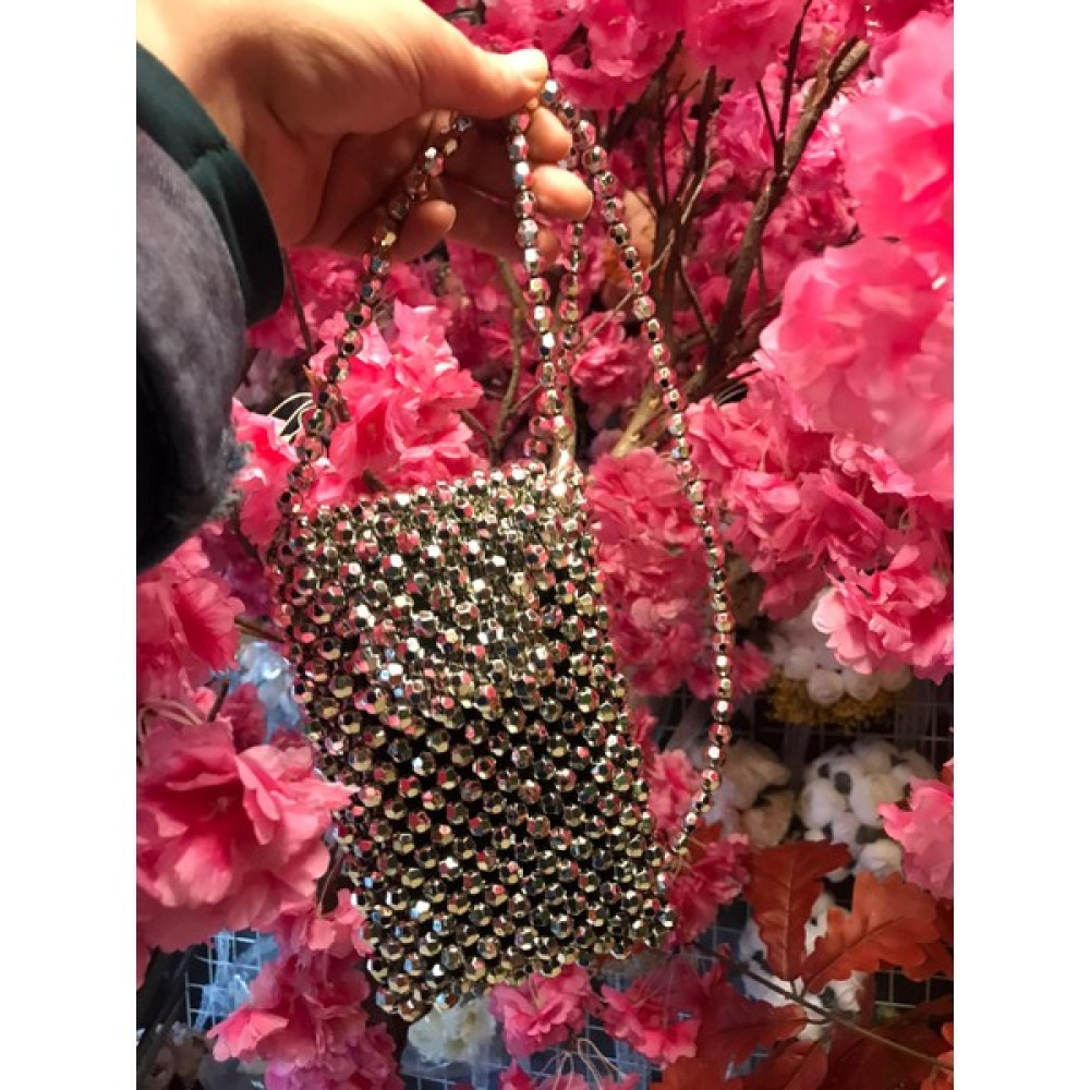 Aria Bag Metalik Boncuk Telefon Çantası Bayan Çanta ve Cüzdan Fiyatı