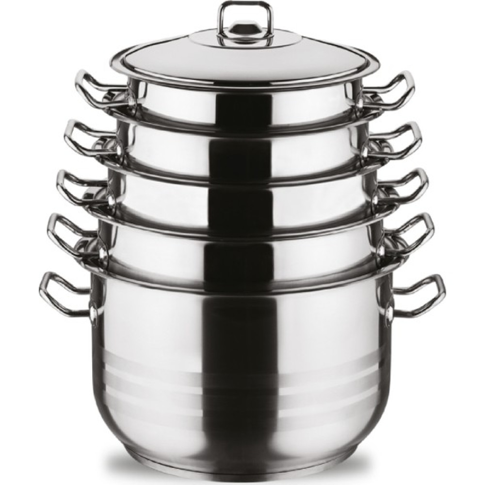 Arian Gastro Jumbo 10 Parça Takımı (24/26/28/30/32) Metal Kapak Tencereler Fiyatı
