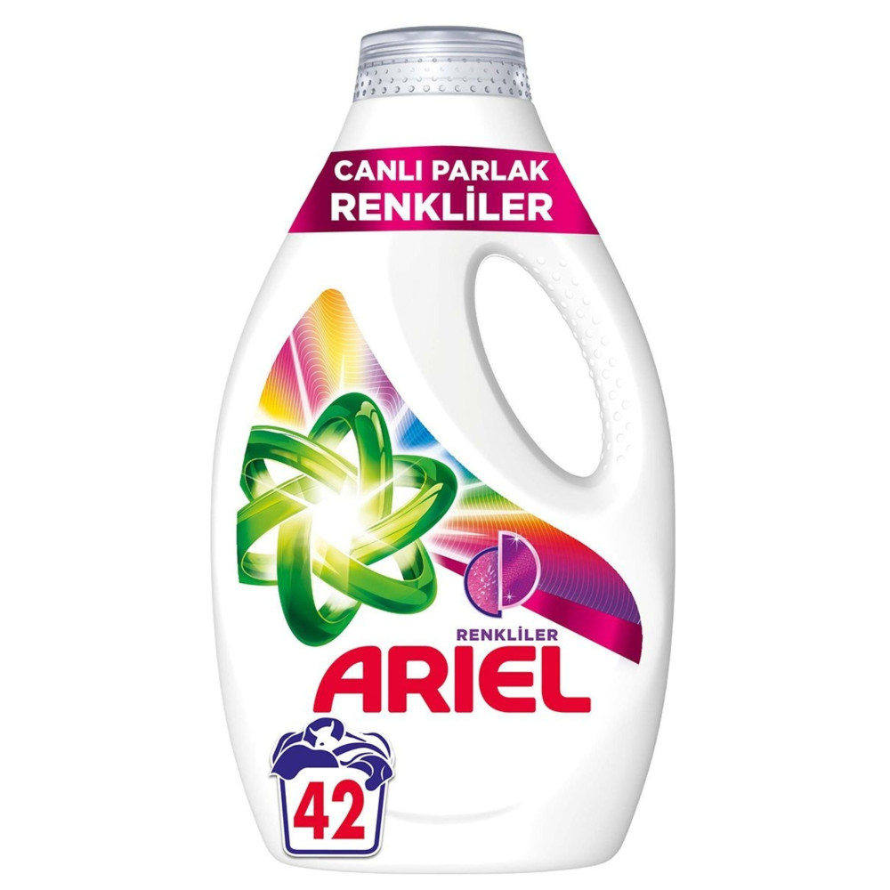 Ariel Canlı Parlak Renkliler Sıvı Çamaşır Deterjanı 42 Yıkama Çamaşır Deterjanı Fiyatı