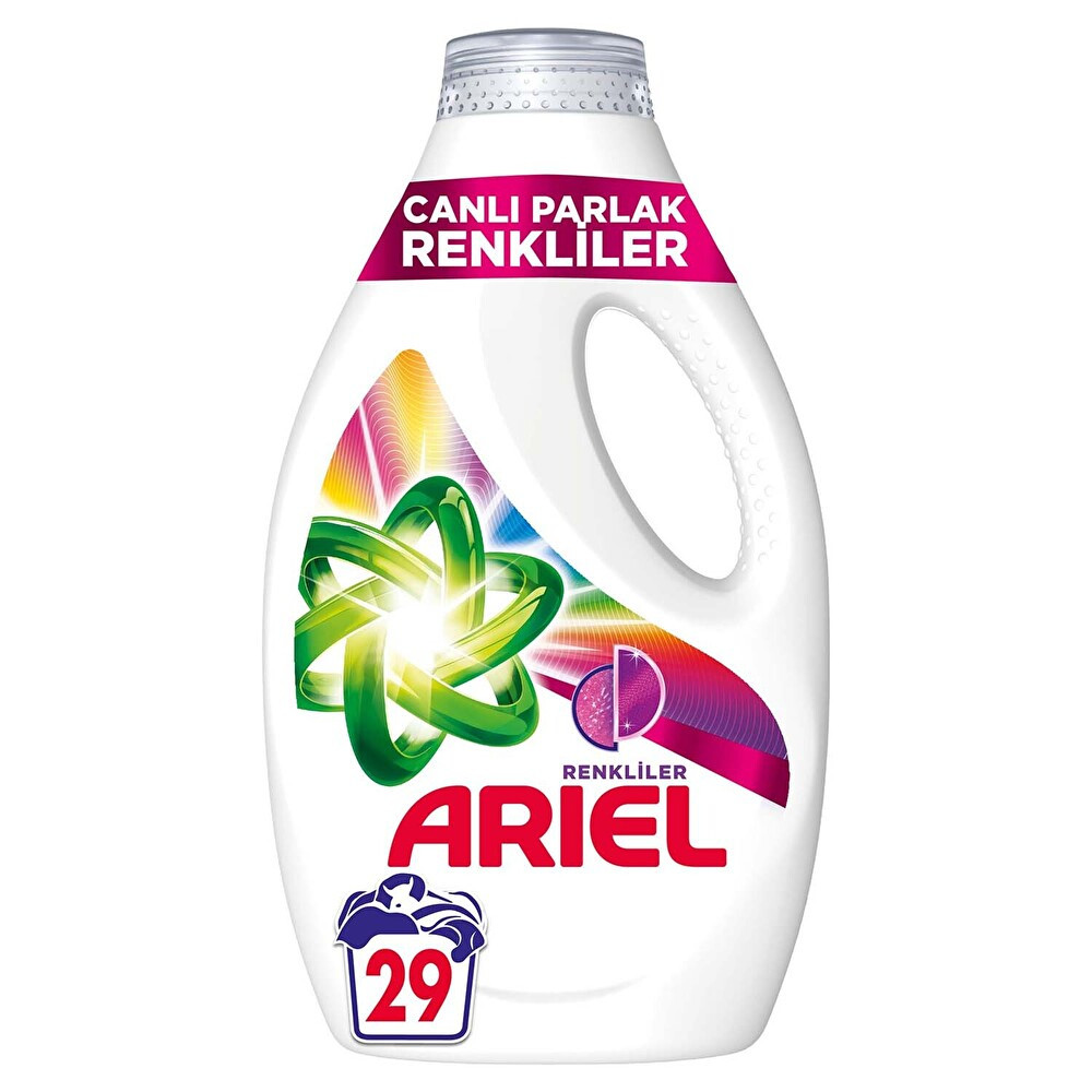 Ariel Canlı Parlak Renkliler Sıvı Deterjan 29 Yıkama 1450 ml Çamaşır Deterjanı Fiyatı