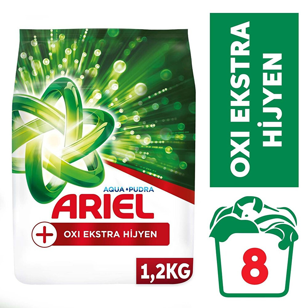Ariel Oxi 1,2 Kg Aquapudra Toz Çamaşır Deterjanı Çamaşır Deterjanı Fiyatı