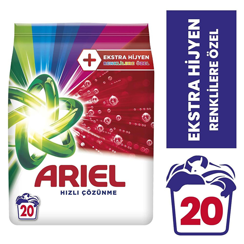 Ariel OXİ Toz Çamaşır Deterjanı 3 kg 20 Yıkama Renkli Çamaşır Deterjanı Fiyatı