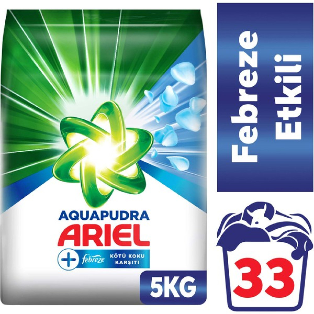 Ariel Plus 5 kg Toz Çamaşır Deterjanı Febreze Etkili Çamaşır Deterjanı Fiyatı