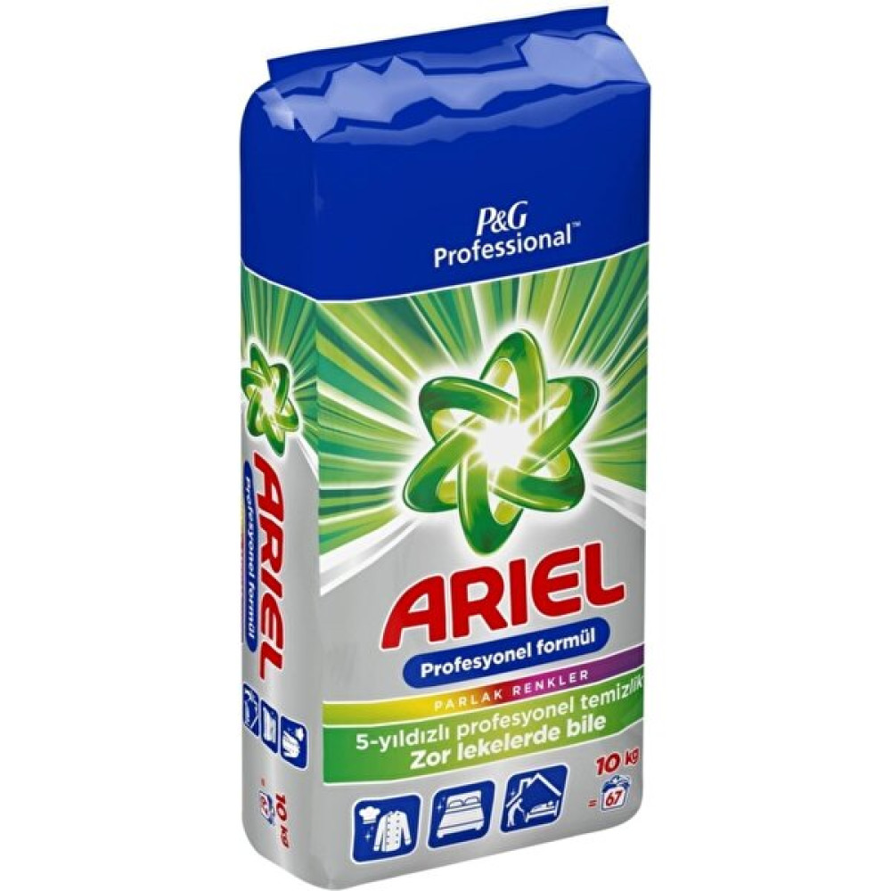 Ariel Professional Parlak Renkler 10 kg Matik Deterjan Çamaşır Deterjanı Fiyatı
