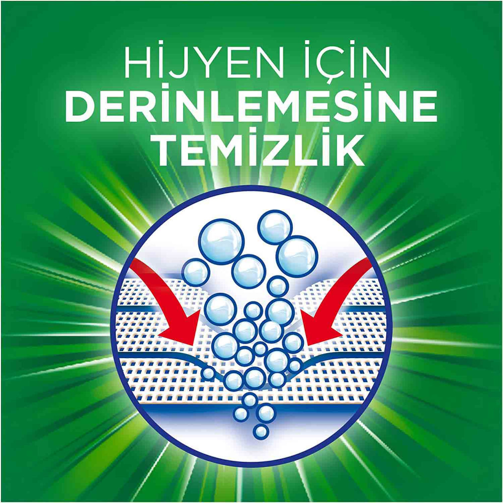 Ariel Toz Çamaşır Deterjanı 9 kg 60 Yıkama Aqua Pudra Dağ Esintisi Ren