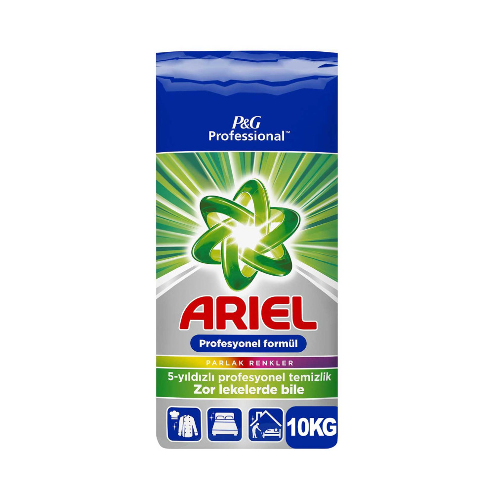 Ariel Toz Çamaşır Deterjanı 10 kg 67 Yıkama Parlak Renkler Çamaşır Deterjanı Fiyatı