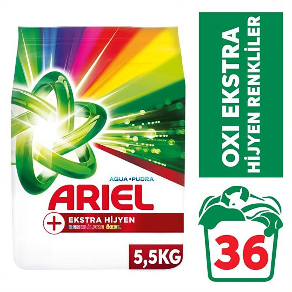 Ariel Toz Çamaşır Deterjanı Renkliler 5.5 kg 36 Yıkama Çamaşır Deterjanı Fiyatı