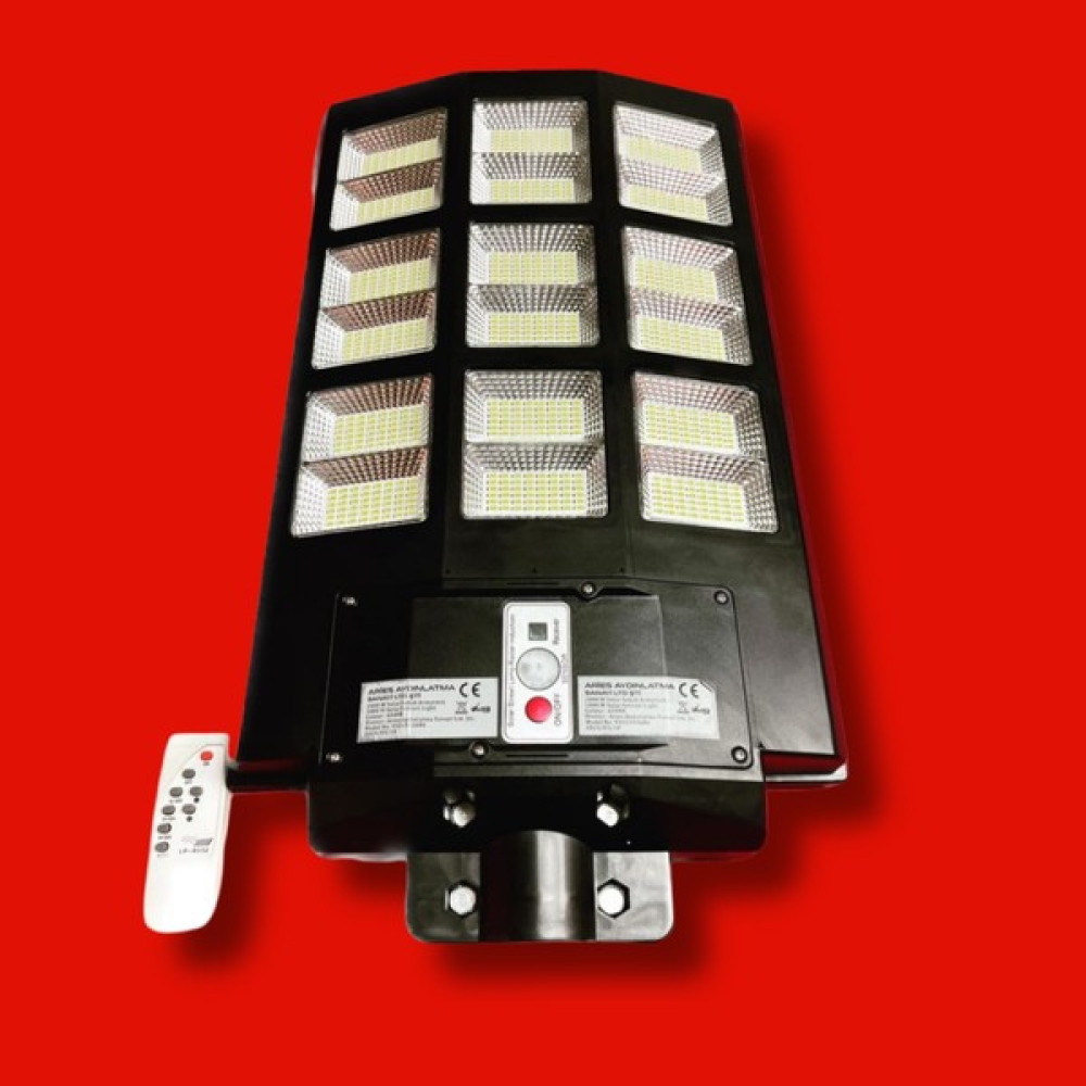 Aries 1000W Güneş Enrjili Yüksek Işık Profesyonel LED Aydınlatma Projektör Bahçe Sokak Armatürü Aries Enerji Dış Mekan & Bahçe Oyuncakları Fiyatı