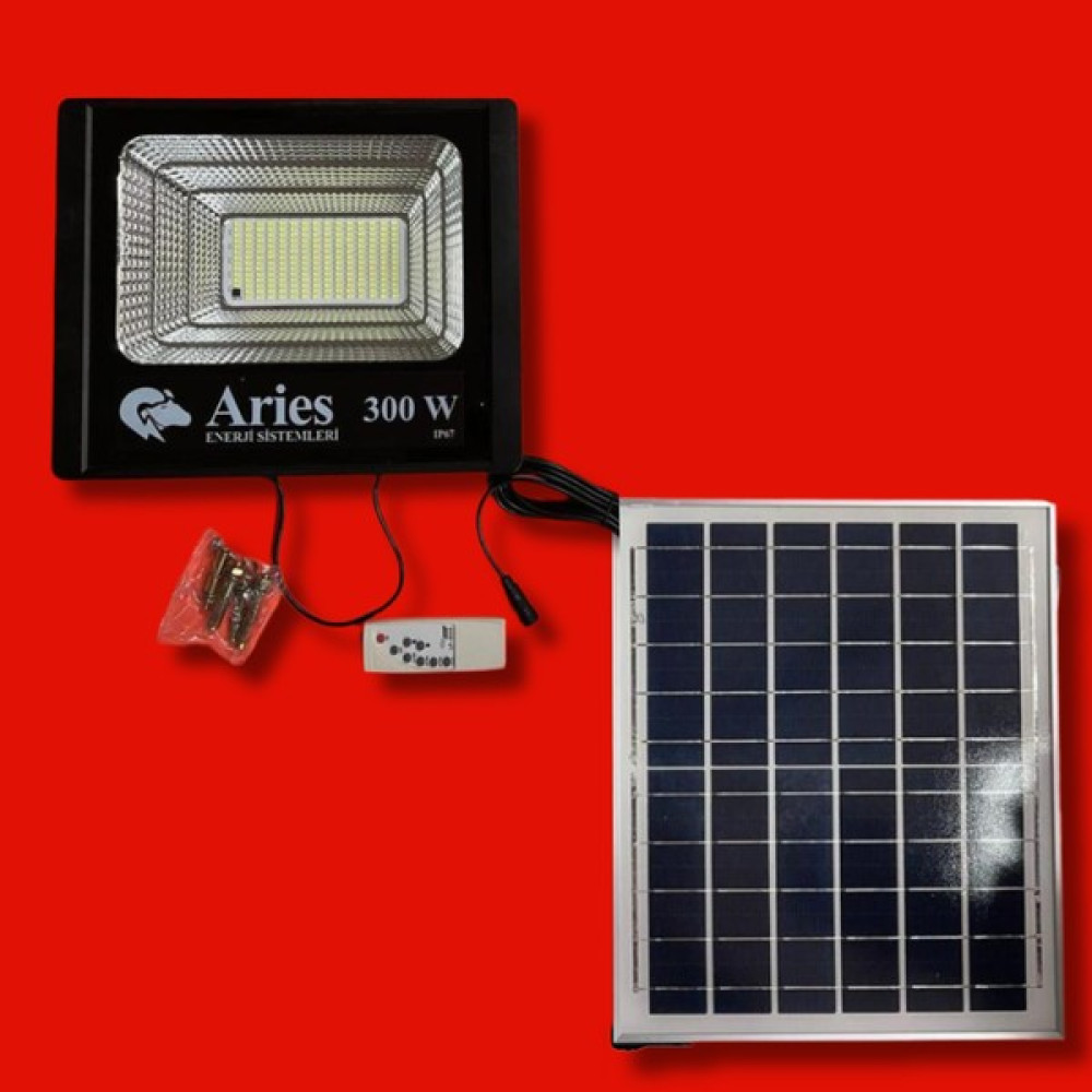 Aries 300W Güneş Enerjili Iç ve Dış Mekan Aydınlatma Cihazıdır Dış Mekan & Bahçe Oyuncakları Fiyatı