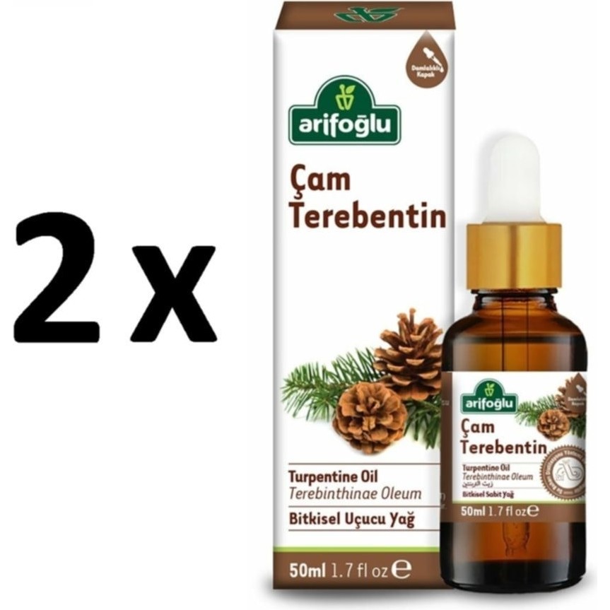 Arifoğlu 2 Adet Çam Terebentin Yağı 2 x 50 ml Diğer Fiyatı