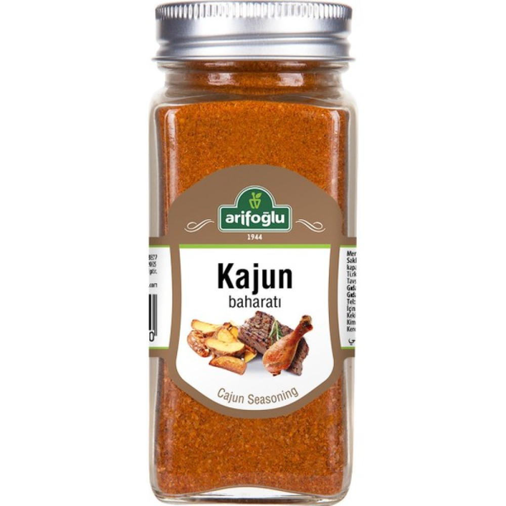 Arifoğlu Cajun Baharatı Cam Şişe 80 gr Baharat Fiyatı