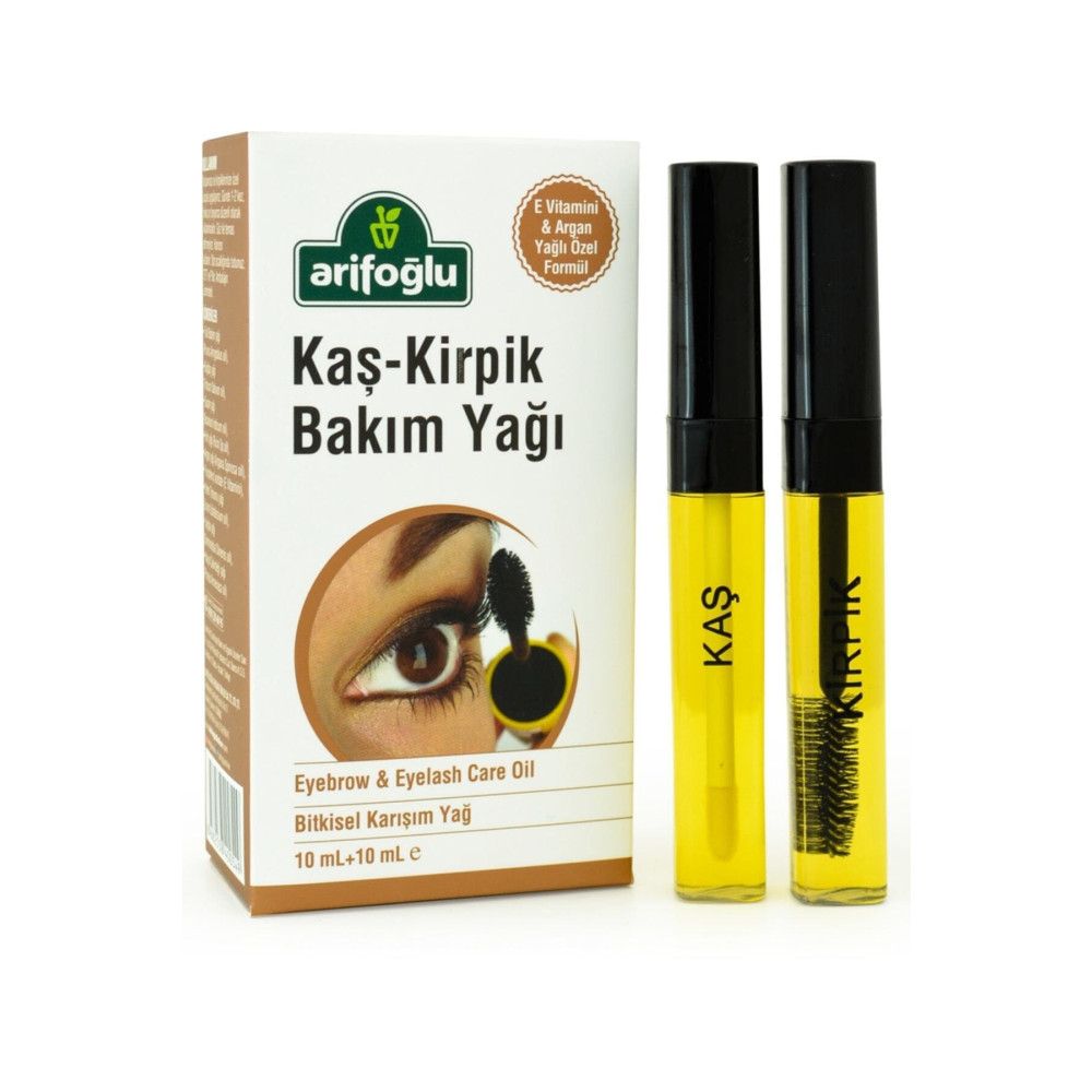 Arifoğlu Kaş Kirpik Bakım Yağı | Doğal E Vitaminli 10+10 ml Göz Kremi Fiyatı