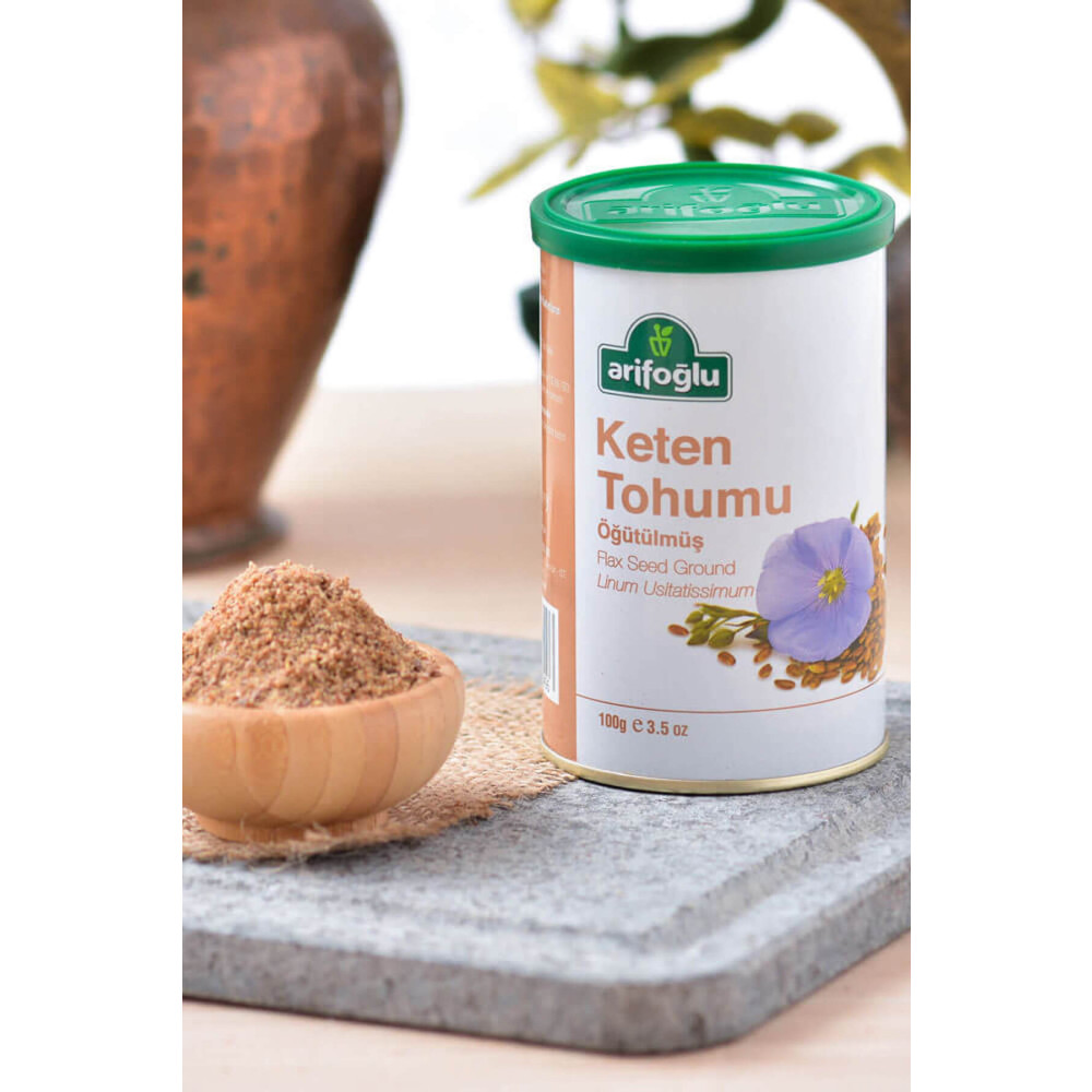 Arifoğlu Keten Tohumu (Öğütülmüş) (Teneke Kutu) 100g Temel Gıda Fiyatı