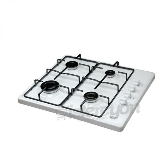 Ariston HFH4SW 4 Gözlü Gazlı Set Üstü Ocak Beyaz