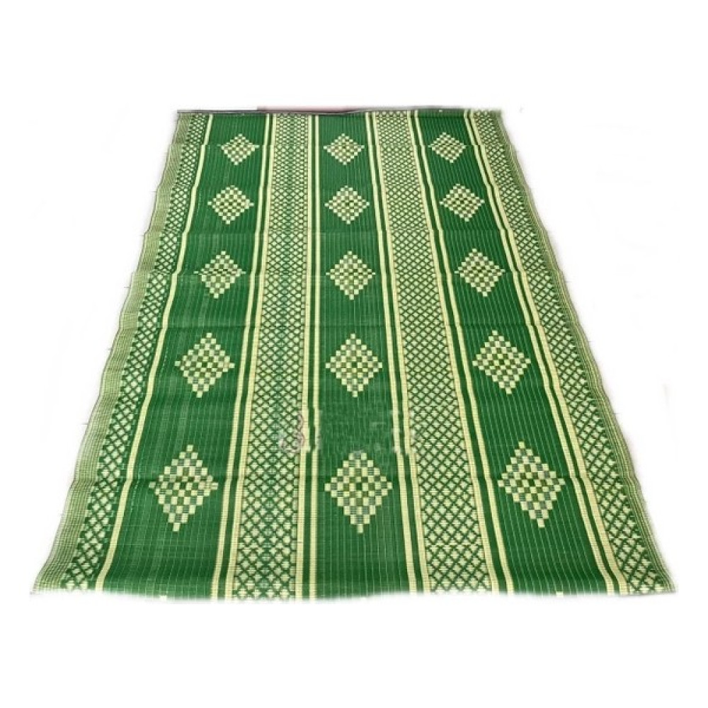 Arısu Plastik Hasır 180 x 270 Çift Mekik Piknik Cami Bahçe Kilimi Bağ Namazlık - 180 x 270 cm - Yeşil Kilim Fiyatı