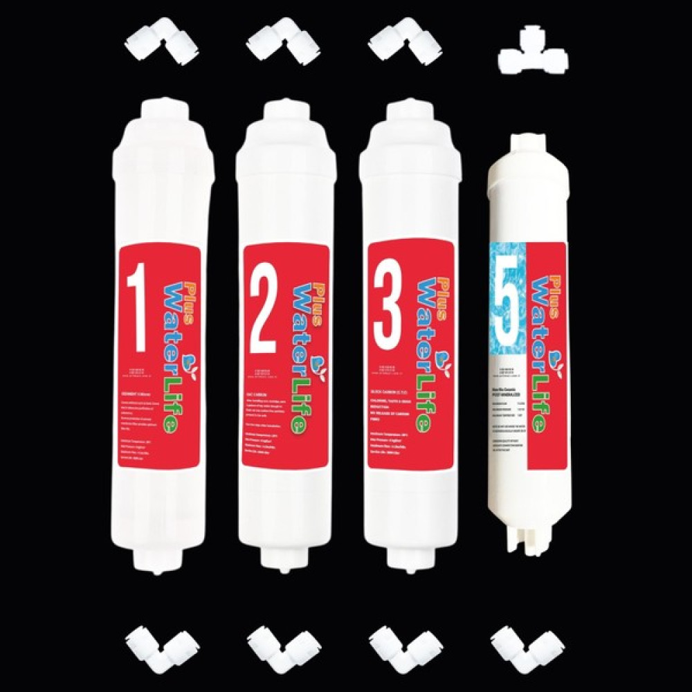 Arıtmacı Waterlife Plus Kırmızı Su Arıtma Cihazı 4'lü Filitre Seti Oto Boyaları Fiyatı