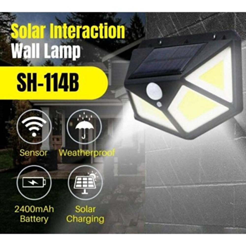 Arizzonna 114 Ledli Solar Güneş Enerjili Bahçe Aydınlatması Hareket Sensörlü Lamba 3 Modlu Cob LED Dış Mekan & Bahçe Oyuncakları Fiyatı
