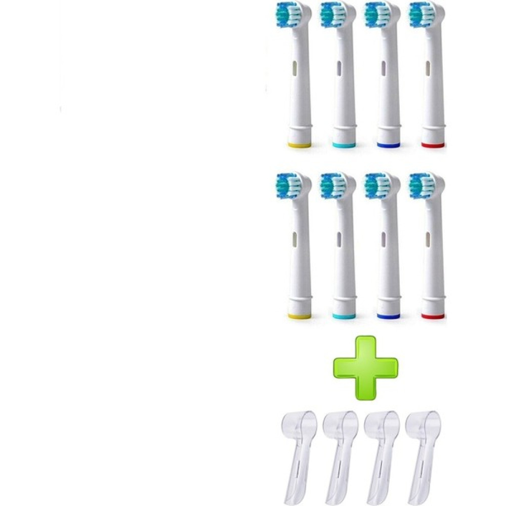 Arizzonna Lovyco Oral B Uyumlu Şarjlı ve Pilli Diş Fırçası 8 Adet Yedek Başlık Uyumlu Başlık 4 Adet Koruyucu Kapak,fırça 2 Kutu 4 Kapak Şarjlı Diş Fırçası ve Aksesuarları Fiyatı